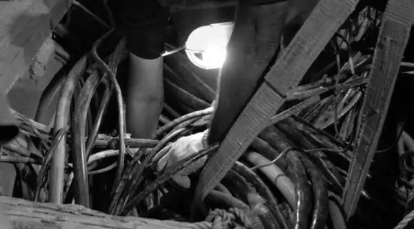 Trabajo en el cableado de control