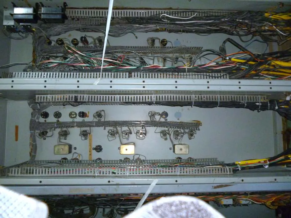 Tablero mímico P3, después